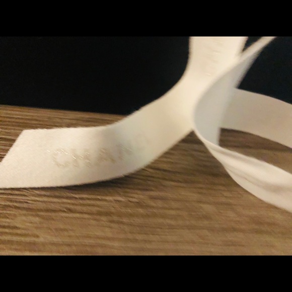 Sold! Chanel Black Paper Shopping Gift Bag +Ribbon - Picture 3 of 6